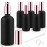 DMuuuDM 6 Pack 3.4 Oz Black Frosted Glass Spray Bottles,Empty Perfume Fine Mist Atomizer,Rose-Golden Pump Head Travel Liquid Holder Containers for Cologne,Essential Oils,Body Sprays-Funnel&Pipette
