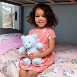 Jolitee My First Bear Stuffed Animal - Blue Plush Bear 10