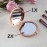 Cawnefil 13th Birthday Gift for Girls Rose Gold Travel Compact Pocket Sweet 13 Years Old Gifts for Daughter Bestie Sister Happy 13th Birthday Gift Ideas for Her Turning to 13th Birthday Present