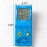 Nbguigdstr Retro Handheld Brick Game Console,Tank/Racing/Building Block Game,3.5-inch Large Screen,Built-in 23 Games(Blue)