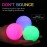POITOI LED Juggling Balls - Light Up, Glow in Dark, USB Rechargeable, 105g/3.9oz