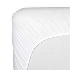 Sealy Baby Antimicrobial Fitted Waterproof Infant Crib Mattress Protector Pad and Toddler Bed Cover, Designed to Neutralize Odors, Machine Washable and Dryer Friendly, 52 x 28- White