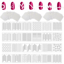 WOKOTO 72 Sheets French Nail Sticker 60 Designs French Nail Tip Guides for Nail Art Decals Stips Stickers for Nail Art Decals Smile Line French Tip Nail Guides Stickers Manicure Stickers Tip Tools WOKOTO 72 Sheets French Nail Sticker 60 Designs French Nail Tip Guides for Nail Art Decals Stips Stickers for Nail Art Decals Smile Line French Tip Nail Guides Stickers Manicure Stickers Tip Tools