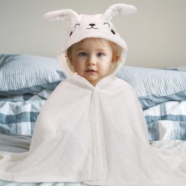 WODHOY Toddler Bath Towel Baby Bath Towels Hooded Kids Towel for Boy Girl 0-5 Year, 2-Pack Thick Absorbent Toddler Towels Hooded Baby, Large 50\'\'x32\'\' Soft Hooded Baby Bath & Hooded Towels