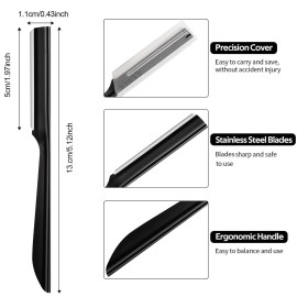 Eyebrow Razor, S.T. Friends 10Pcs Face Razor for Women Exfoliating Dermaplaning Tool, Dermaplane Razor Peach Fuzz Removal, Eyebrow Shaper Trimmer Facial Shaver Help Exfoliate and Smooth the Skin Eyebrow Razor, S.T. Friends 10Pcs Face Razor for Women Exfoliating Dermaplaning Tool, Dermaplane Razor Peach Fuzz Removal, Eyebrow Shaper Trimmer Facial Shaver Help Exfoliate and Smooth the Skin