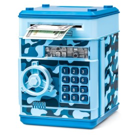 ATM Piggy Bank for Boys Girls, Vcertcpl Mini ATM C..