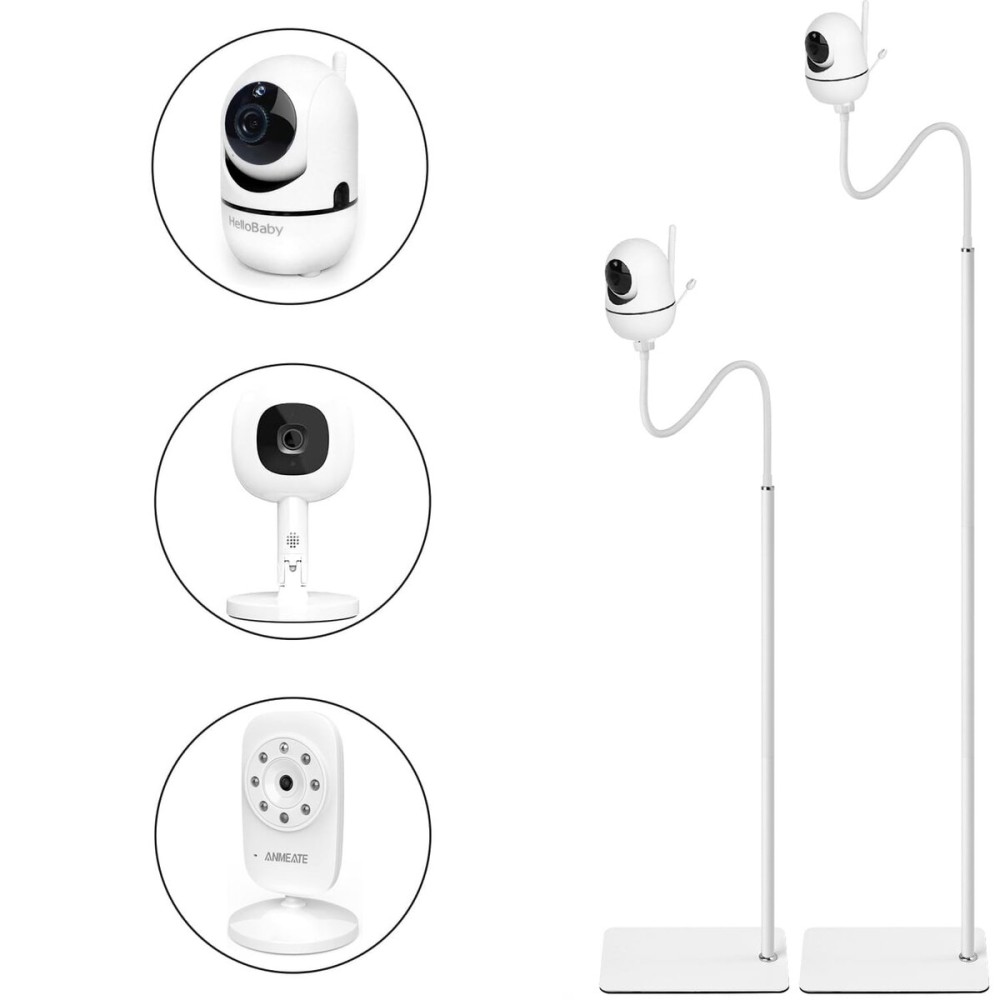68.8 Adjustable Height Baby Monitor Floor Stand Holder for HelloBaby HB6550/HB65/HB6558/HB66/HB248,Nanit Pro Smart Baby Monitor & Flex Stand,ANMEATE SM935E/SM650,Bonoch Baby Camera