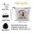 JXGZSO Doberman Dog Gifts Makeup Bag Happiness Is Doberman Kisses Gifts Doberman Lovers Owners Cosmetic Bag (Doberman Kisses B)