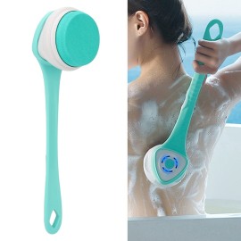 ZJchao IP67 Multifunctional Electric Shower Brush Electric Shower, Electric Body Brush for Exfoliating and Massage Brush Electric Dual Use Detachable Handle 3 Gear 5 Brush Head