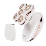 Electric Razors for Womens, 2-in-1 Best Shaver for Women, Rechargeable Trimmer with Detachable Head for Women\'s Legs, Bikini, Face, Lips Hairs, Cordless Wet Dry Facial Hair Removal for Women