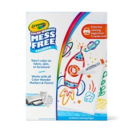 Crayola Color Wonder Mess Free Coloring Pages (50ct), Create Your Own Coloring Pages, Blank Color Wonder Refill, Toddler Toys & Gifts Crayola Color Wonder Mess Free Coloring Pages (50ct), Create Your Own Coloring Pages, Blank Color Wonder Refill, Toddler Toys & Gifts