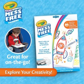 Crayola Color Wonder Mess Free Coloring Pages (50ct), Create Your Own Coloring Pages, Blank Color Wonder Refill, Toddler Toys & Gifts Crayola Color Wonder Mess Free Coloring Pages (50ct), Create Your Own Coloring Pages, Blank Color Wonder Refill, Toddler Toys & Gifts