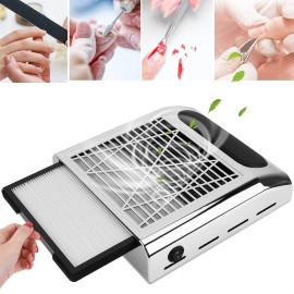 Nail Dust Collector Vacuum Machine, Cofashion 80W Nail Dust Vacuum Powerful NailVacuum for Acrylic Nail Polygel Nail Filter Replaceable Use for Salon & Home Nail Dust Collector Vacuum Machine, Cofashion 80W Nail Dust Vacuum Powerful NailVacuum for Acrylic Nail Polygel Nail Filter Replaceable Use for Salon & Home