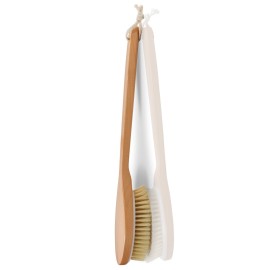 OWIIZI Bath Brushes with Soft and Natural Bristles Antiskid Wooden Long Handle Shower Body Scrubber for Wet or Dry Exfoliating,Back Scrub Deep Cleanse OWIIZI Bath Brushes with Soft and Natural Bristles Antiskid Wooden Long Handle Shower Body Scrubber for Wet or Dry Exfoliating,Back Scrub Deep Cleanse