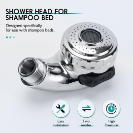 LukLoy Professional Shampoo Bowl Sprayer Head Side Control for Salon Sink Sprayer Replacement Part