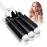 1.25 inch Three Barrel Curling Iron: Aleath Large 3 Barrel Hair Crimper with LCD Display - Dual Voltage Hair Waver Jumbo