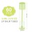 LotFancy Lip Balm Tubes Empty, 60PCS 5.5ml (3/16 Oz), Clear Lip Balm Container Tubes with Green Caps, BPA Free & Leak Free, Refillable