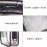 LYroo Small Makeup Bag Clear Mini Makeup Zipper Pouch Makeup Bag Small Cosmetic Bag for Purse Essentials Items Women Coin Purse Aesthetic Stuff2 Pack