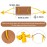 Door Silencer Closer Cushion for Baby,Door Slam Preventer with Telescopic Strap for Nursery,Light Sleepers,Baby Safety,1 Pieces, W 3.5 x L 2 inches