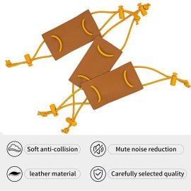 Door Silencer Closer Cushion for Baby,Door Slam Preventer with Telescopic Strap for Nursery,Light Sleepers,Baby Safety,1 Pieces, W 3.5 x L 2 inches