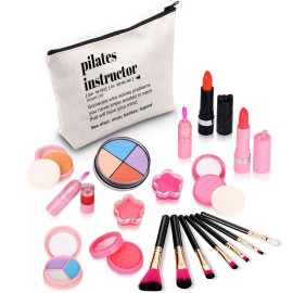 ZJXHPO Pilates Coach Trainer Survival Kit Pilates Instructor Appreciation Gift Pilates Instructor Definition Makeup Bag With Zipper ZJXHPO Pilates Coach Trainer Survival Kit Pilates Instructor Appreciation Gift Pilates Instructor Definition Makeup Bag With Zipper