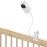 Flexible Clip Mount for VTech VM901/VM924/VM928/VM923, Gooseneck Baby Camera Holder for Crib Without Tools or Wall Damage - White