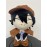 Roocnie Ranpo Edogawa Plush BSD Plushie Anime Bungo Stray Dogs Doll Stuffed Figure Gift 7.9 inch/20cm
