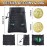 100 Metal Fantasy Coins with PU Fake Leather Pouch, Gold DND Coins for Board Game, Golden Game Tokens Store in The Coins Bag, DND Accessories for from New to Master, Retro Board Game Gifts for DM
