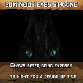 100 Metal Fantasy Coins with PU Fake Leather Pouch, Gold DND Coins for Board Game, Golden Game Tokens Store in The Coins Bag, DND Accessories for from New to Master, Retro Board Game Gifts for DM