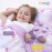 Nap Mat with Pillow Blanket Set: Purple Pink Unicorn Sleeping Mats for Toddler Kids - Thick Large Roll up Slumber Bag for Daycare Preschool Kindergarten Boys Girls
