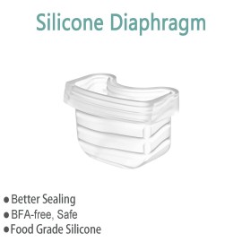 TOVVILD Duckbill Valve Silicone Diaphragm 4pcs, Suitable for Mommed S21 Breast Pump, Compatiable with Missaa Mumgaroo S18/S19, Breast Pump Parts Replace Accessories