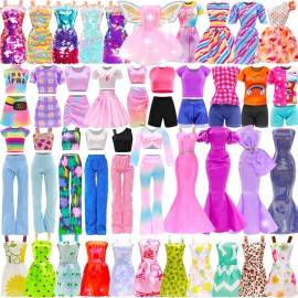 15 Set Doll Clothes Includes 1 Fairy Dress with Wi..