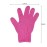 FOHOLA 1 Pc Professional Heat Resistant Gloves for Hair Styling, Heat Proof Gloves, Heat Protection Gloves for Curling Wand (Pink) (1, M)