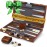Large Backgammon Sets for Adults - Classic Board Games for 2 Players Adults and Kids - Premium Backgammon Set 15 inch Board and 32 Backgammon Pieces in Quality PU Leather Case - Gift for Man