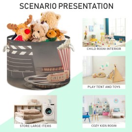 xigua Cotton Rope Basket Movie Theater Popcorn Baby Laundry Basket Blanket Kids Toy Storage Basket115