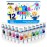 ABEIER Washable Finger Paint for Toddlers, Safe Non-Toxic, 12 Vibrant Colors (1.21fl oz), Baby Safe Paint for Hand and Feet, Mess Free Art Supplies for Kids, Preschool Learning Gifts, Ages 1-3 4 5 6+