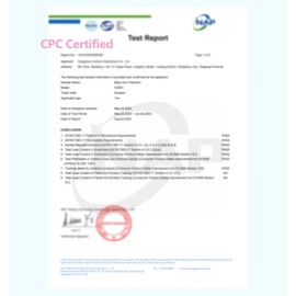 Hocazor HZ001 Baby Hearing Protection - CE & CPC Certified for Babies up to 36 Months - with Replacement Headband Baby Earmuffs Ear Protection for Airplane, Firework Show - Pale Blue