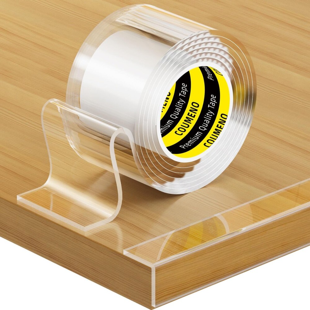 COUMENO Clear Edge Protector,Safe Corner Protector, Anti-Sharp Edge Protector, for Furniture, Drawers, Tables, Cabinets1.57inX16.4FT