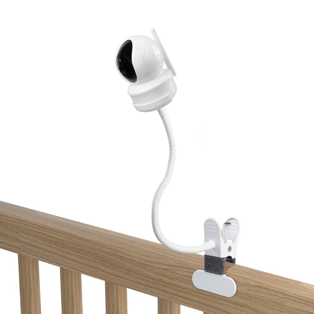 SkingHong Baby Monitor Crib Mount for IFamily Baby Monitor SM650 SM651, Flexible Gooseneck Baby Monitor Mount Compatible with Kidsneed Baby Monitor SM935C SM935A HUBOOK SM652, Baby Monitor Accessories