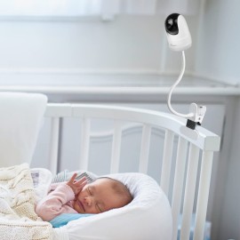 SkingHong Baby Monitor Crib Mount for IFamily Baby Monitor SM650 SM651, Flexible Gooseneck Baby Monitor Mount Compatible with Kidsneed Baby Monitor SM935C SM935A HUBOOK SM652, Baby Monitor Accessories