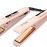 FUNTIN S10 Hair Straightener, Flat Iron - 100% Pure Titanium Flat Iron for straightening Curls Ion Inside 1 Inch (Baby Pink)