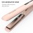 FUNTIN S10 Hair Straightener, Flat Iron - 100% Pure Titanium Flat Iron for straightening Curls Ion Inside 1 Inch (Baby Pink)