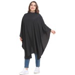 PERFEHAIR Barber Cape - Snap Closure Hair Cutting Cape, Soft & Lightweight Haircut Capes for Men & Women, Super Silky Smooth Texture