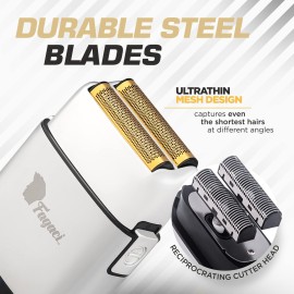 Fagaci 5 Speeds Double Foil Shavers for Men Professional Irritation Free, Close Clean Shaving Foil Razor, Electric Shavers for Men, Maquina de Afeitar para Hombre, Neck Barber Shaver Fagaci 5 Speeds Double Foil Shavers for Men Professional Irritation Free, Close Clean Shaving Foil Razor, Electric Shavers for Men, Maquina de Afeitar para Hombre, Neck Barber Shaver