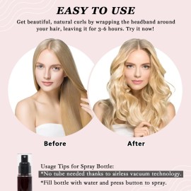 ZILAMPU No Heat Curling Rod Headband for Women and Girls, Overnight Velour Hair Roller Wrap for Long Curls - Leopard Print ZILAMPU No Heat Curling Rod Headband for Women and Girls, Overnight Velour Hair Roller Wrap for Long Curls - Leopard Print