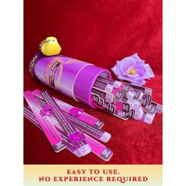 Milliana Riche Yes or No? When and How? 100 Oracles for Fortune-Telling; Positive Affirmations for Stress Relief, Inspirational Messages, Icebreaker, Fun Party Games (Pink)