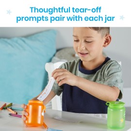 hand2mind Filling My Jars Interactive Journal, Kids Gratitude Growth Mindset Activities, Positive Affirmations for Kids, Mindfulness Social Emotional Learning, Calm Down Corner (95426)