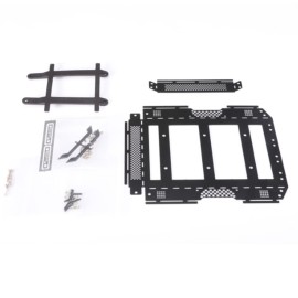 Palumma Metal Roof Luggage Rack Set for Traxxas 1/18 TRX-4M Bronco RC Crawler Car Upgrades