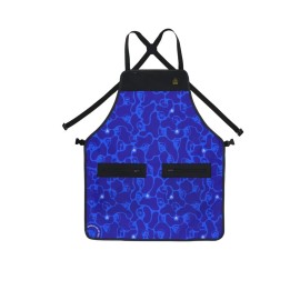 King Midas Empire Barber Cape And Apron Set - Matching Hair Cutting Cape And Apron Barber Cape For Men