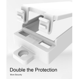 Light Switch Guard, ILIVABLE Child Proof Switch Plate Cover Prevents Kids or Accidental Turned On/Off Switch While Allowing Access (White, 2 Pack)